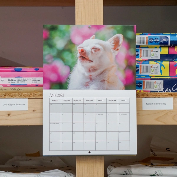  Cerberus Calendar Stapled